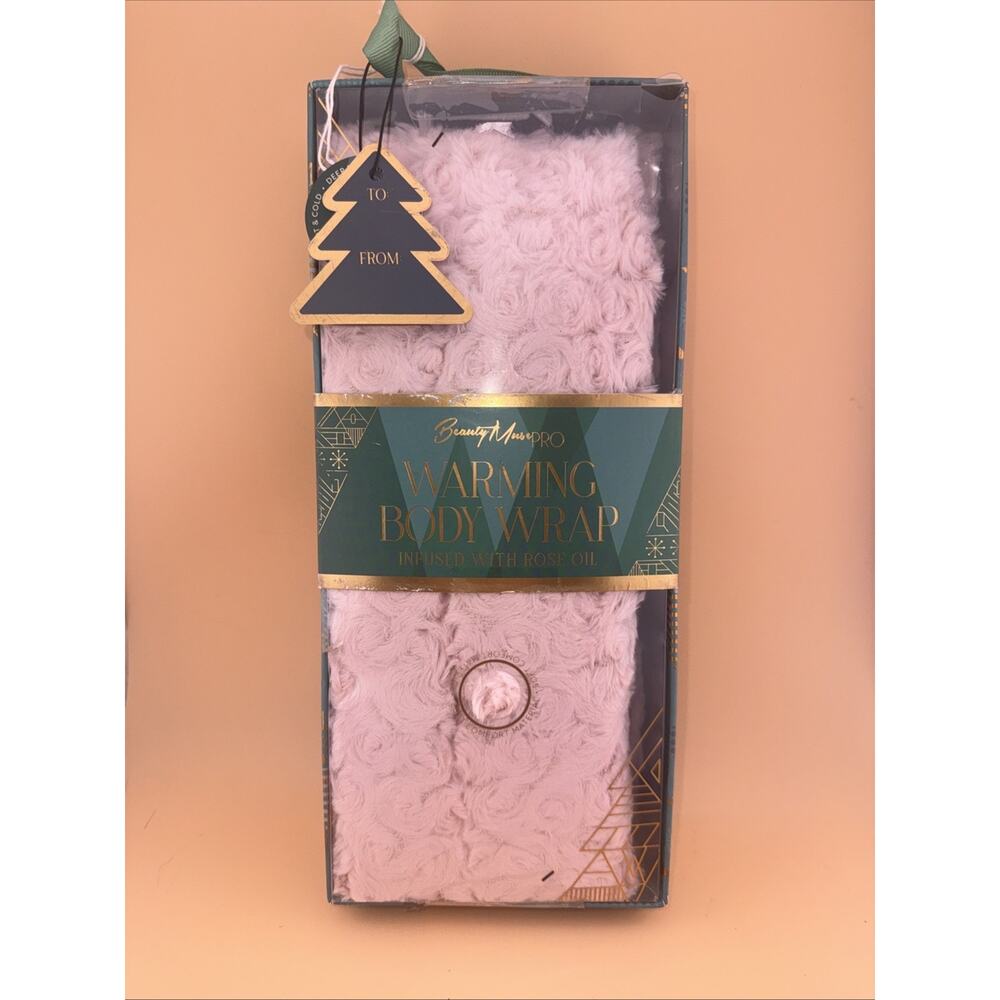 Beauty Muse Pro Warming Body Wrap White Infused with Rose Oil/gift Box